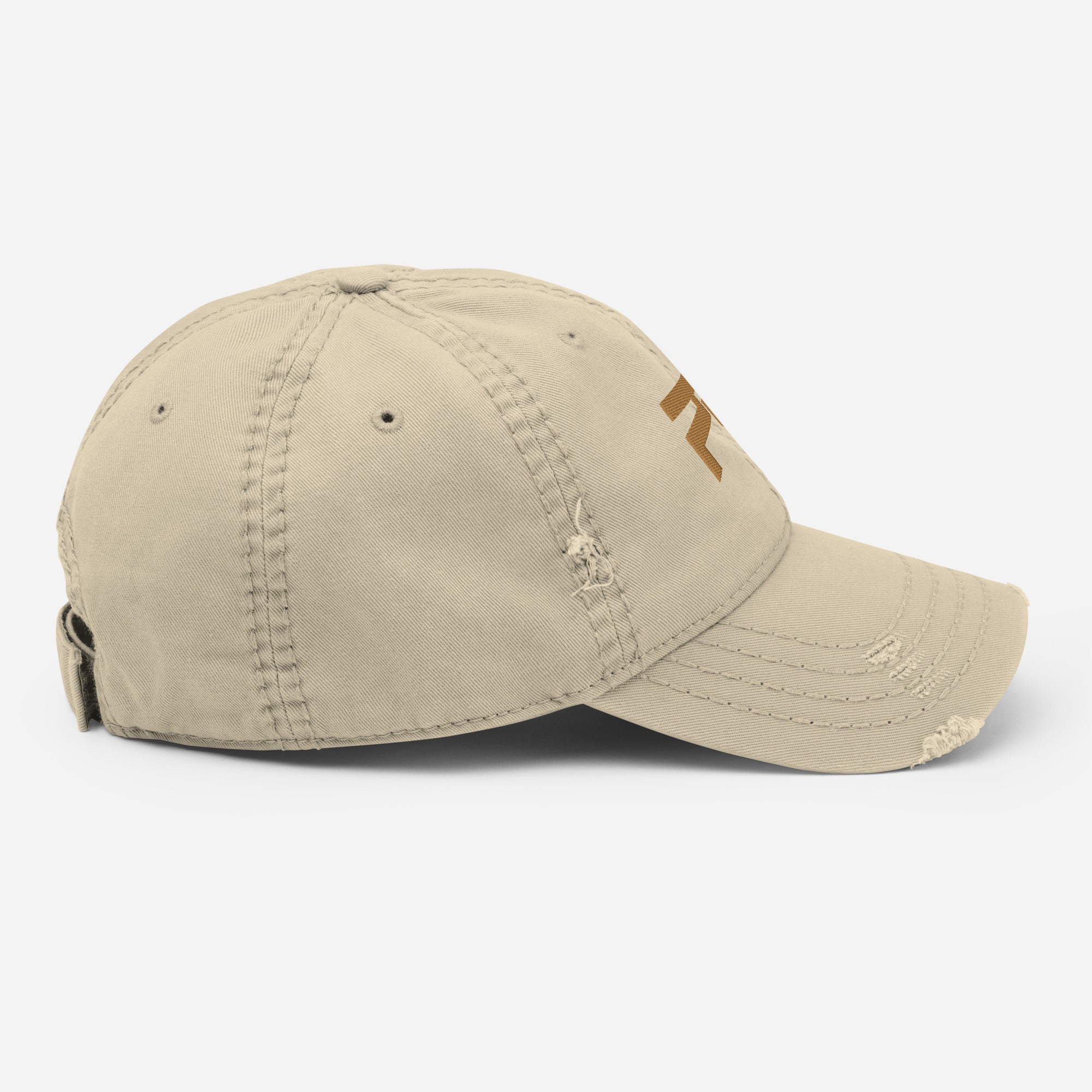 Distressed PR Hat