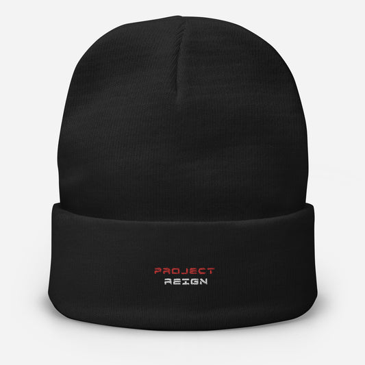 Embroidered Beanie