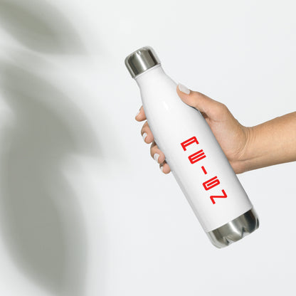 Stainless steel water bottle