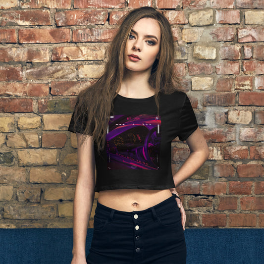 Women’s Graphic Crop Tee